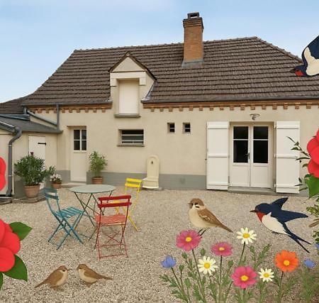 Le Camelia Villa Saint-Viâtre Eksteriør bilde